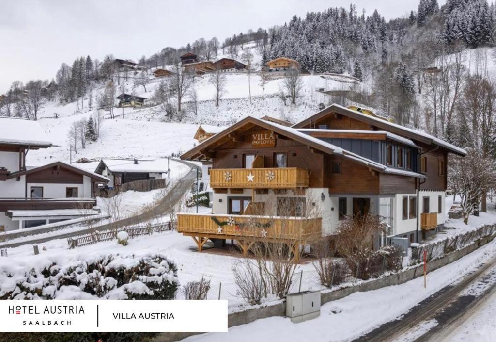 Villa Austria Saalbach Bagian luar foto